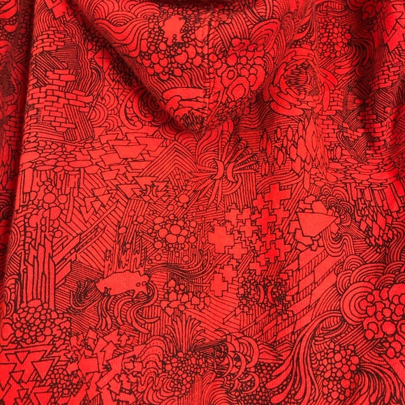 Hurley Red Hoodie - Picture 7 of 7